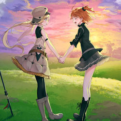 This is a pixiv picture whose title is アクシュ！.