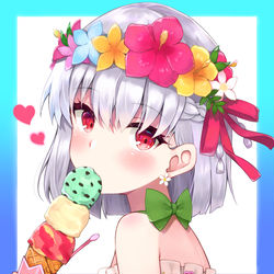 This is a pixiv picture whose title is 水着カーマ.