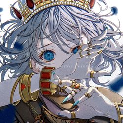 This is a pixiv picture whose title is 🔹.