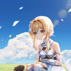 This is a pixiv picture whose title is 荧.