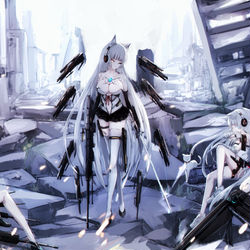 This is a pixiv picture whose title is "Special Service System".