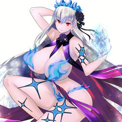 This is a pixiv picture whose title is 水着カーマ.