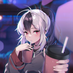 This is a pixiv picture whose title is 鬼方カヨコ.