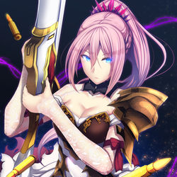 This is a pixiv picture whose title is <荊>の狙撃手.