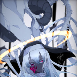 This is a pixiv picture whose title is シスター.
