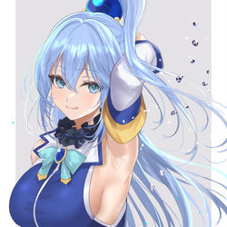 This is a pixiv picture whose title is アクア.
