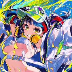 This is a pixiv picture whose title is 清少納言.