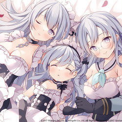 This is a pixiv picture whose title is アズレン四周年！.