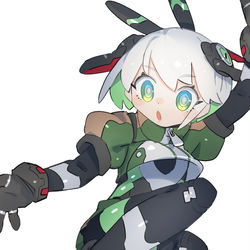 This is a pixiv picture whose title is ジャンプ！.