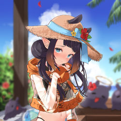 This is a pixiv picture whose title is 最近描いてた絵.