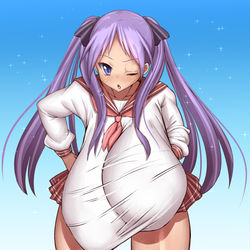 This is a pixiv picture whose title is かがみん.