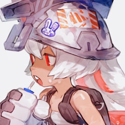 This is a pixiv picture whose title is ラビちゃん🐰.