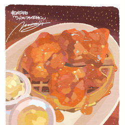 This is a pixiv picture whose title is ＃日刊ごはんが好き　【490-499食目】まとめ.