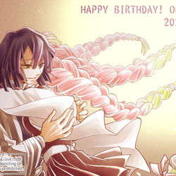 This is a pixiv picture whose title is 伊黒さん誕！！.