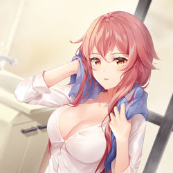 This is a pixiv picture whose title is 🚿.
