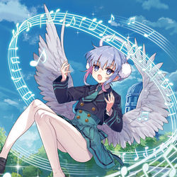 This is a pixiv picture whose title is 【ヴァンガード】切なる望み ハナエル.