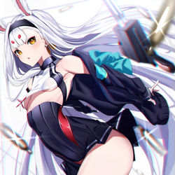 This is a pixiv picture whose title is 島風.
