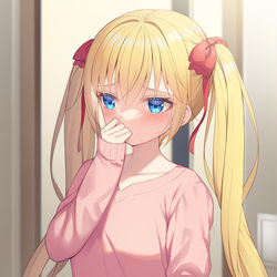 This is a pixiv picture whose title is 一緒に寝よ・・・？.