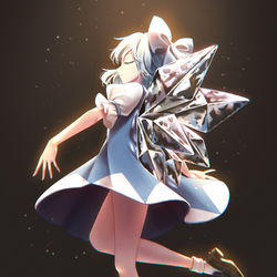 This is a pixiv picture whose title is チルノ.