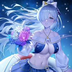 This is a pixiv picture whose title is 皇女.