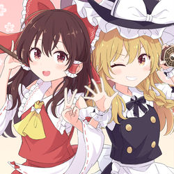 This is a pixiv picture whose title is 第17回東方人気投票 Topイラスト.