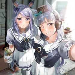 This is a pixiv picture whose title is ほら、もうちょっと寄れよ.