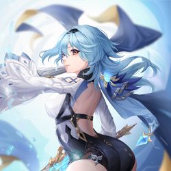 This is a pixiv picture whose title is エウルア（优菈）.