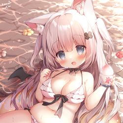 This is a pixiv picture whose title is 夏の終わりのしろあちゃん.