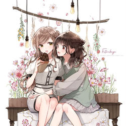 This is a pixiv picture whose title is 甘すぎるくらいが丁度いい.