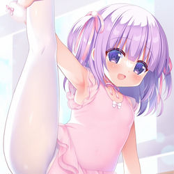 This is a pixiv picture whose title is 「みてみて、じょうずでしょ？」.