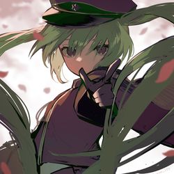 This is a pixiv picture whose title is 千本桜10周年.
