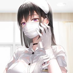 This is a pixiv picture whose title is ♡.
