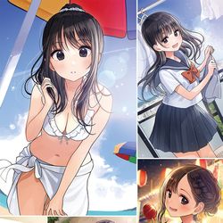 This is a pixiv picture whose title is 『俺の姪は将来、どんな相手と結婚するんだろう？』.