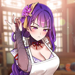This is a pixiv picture whose title is Saltbae Shogun.