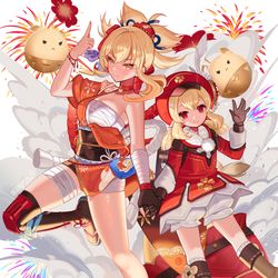 This is a pixiv picture whose title is 爆発.