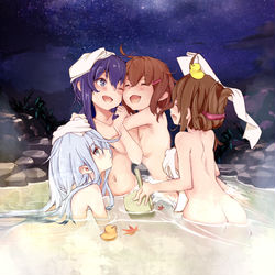 This is a pixiv picture whose title is 温泉.