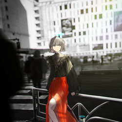 This is a pixiv picture whose title is 魔法少女.