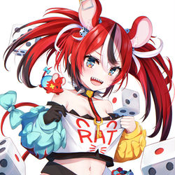 This is a pixiv picture whose title is I'm a RAT or PAD?.
