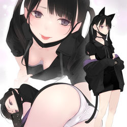 This is a pixiv picture whose title is 自撮りガール.