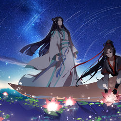 This is a pixiv picture whose title is 魔道祖师 log 09.
