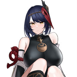 This is a pixiv picture whose title is 九条沙羅rkgk.