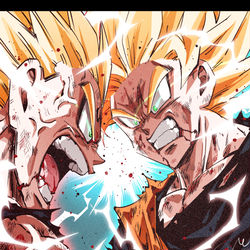 This is a pixiv picture whose title is vs.