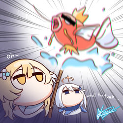 This is a pixiv picture whose title is oh ~🎣🎣🎣.