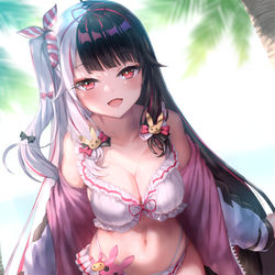 This is a pixiv picture whose title is ぇあ～(暑.