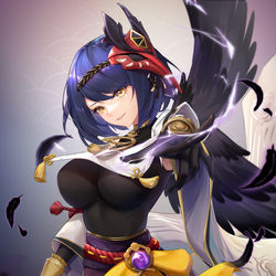 This is a pixiv picture whose title is 九条.