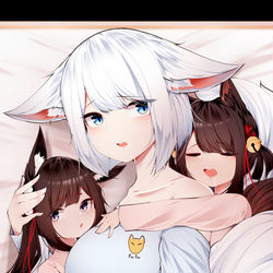 This is a pixiv picture whose title is （=^´∇｀^=）.