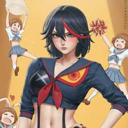 This is a pixiv picture whose title is 纏流子.