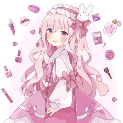 This is a pixiv picture whose title is 🎀.