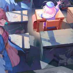 This is a pixiv picture whose title is 「夢見 りあむ、19ちゃいでちゅ。」.