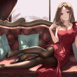 This is a pixiv picture whose title is 赤.